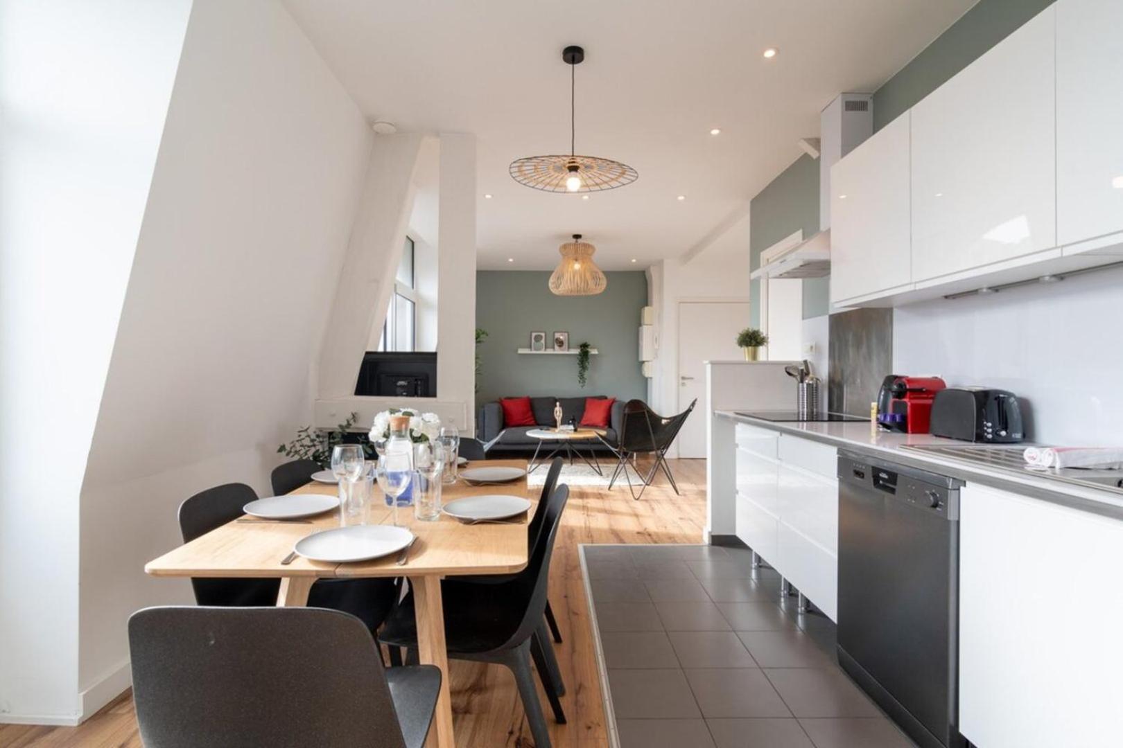 Marcq En Baroeul - Superb Apartment + Parking Kültér fotó